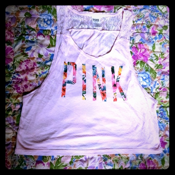 PINK Victoria's Secret Tops - PINK crop top EUC